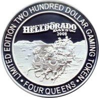-200 Four Queens Helldorado Days  2008 obv.
